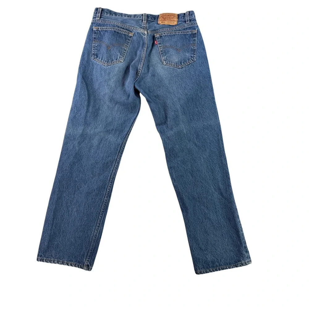 Vintage Levi's 501xx Jeans Men 34x30 Blue 90s Made in USA Button Fly Denim